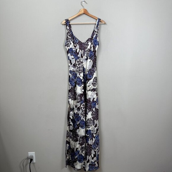 Free People Intimately FP Worth The Wait Floral Maxi Slip Dress Women Small NWOT - Picture 5 of 15